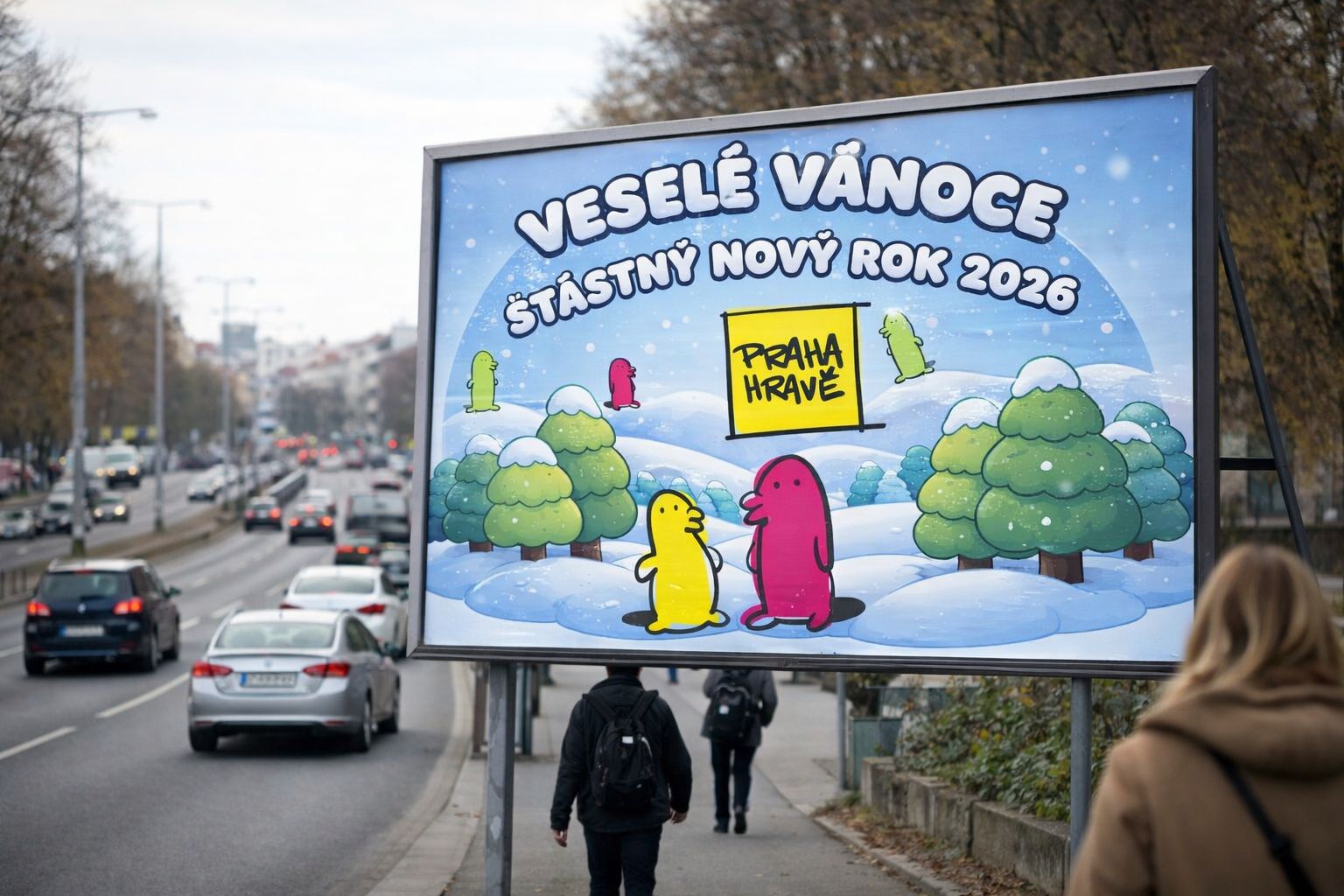 Právě si prohlížíte Tučňáci z Prahy hravě vám přejí…